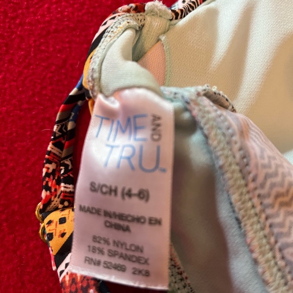 Womens small tankini top - Picture 3 of 4